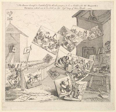 La Batalla de las Imágenes de William Hogarth