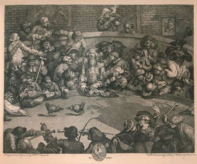 El gallinero de William Hogarth