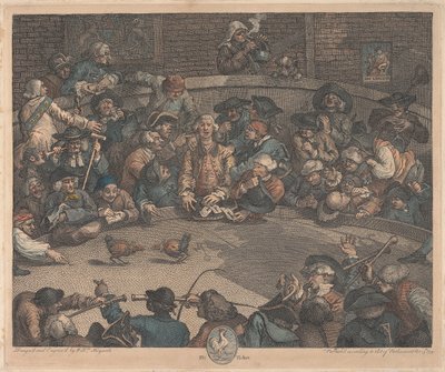 Royal Sport, Pit Ticket de William Hogarth