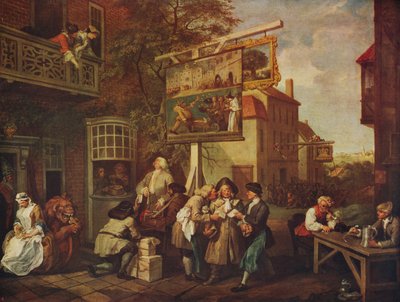La Elección: Solicitud de Votos de William Hogarth