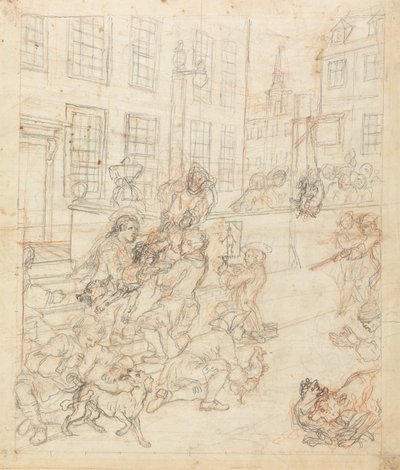 La primera etapa de la crueldad de William Hogarth