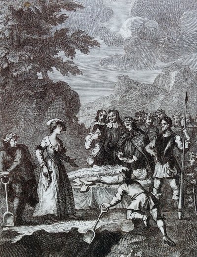 The Funeral of Chyrstom & Marcella vindicating herself