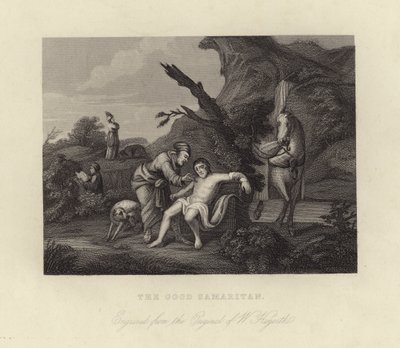 El buen samaritano de William Hogarth