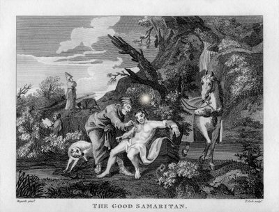 El Buen Samaritano de William Hogarth