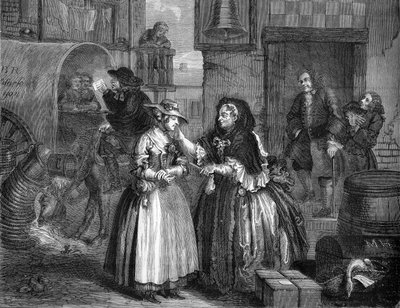 El progreso de la ramera por William Hogarth de William Hogarth