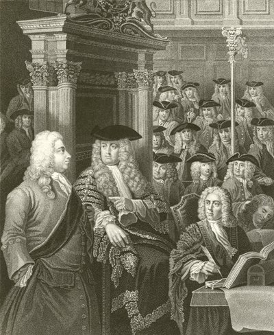 La Cámara de los Comunes de William Hogarth