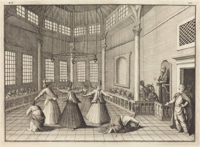 El Interior de una Mezquita de William Hogarth