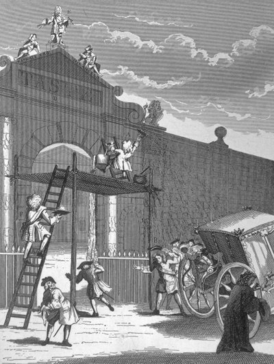 El hombre del gusto de William Hogarth