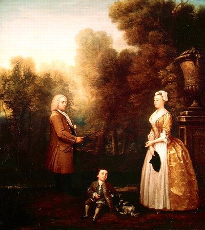 La Familia Pascall de William Hogarth