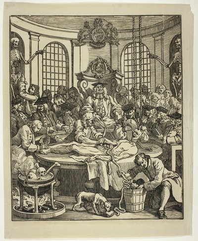 La recompensa de la crueldad de William Hogarth