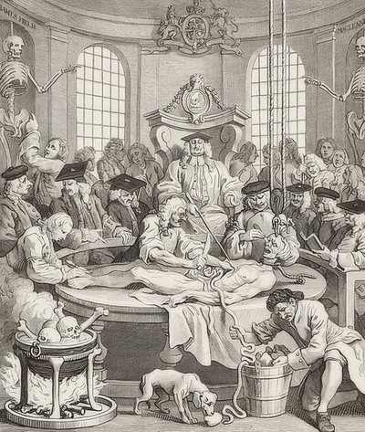 La recompensa de la crueldad. De: Las cuatro etapas de la crueldad de William Hogarth