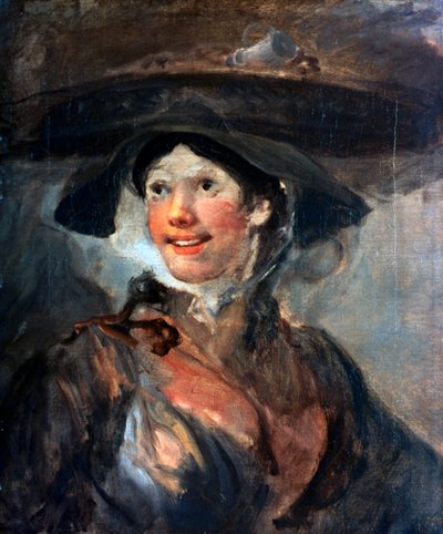La Chica de los Camarones, c. 1745 de William Hogarth