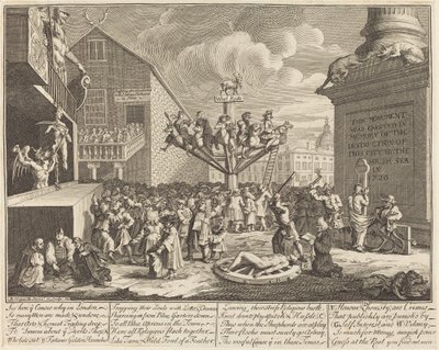 El esquema del Mar del Sur de William Hogarth