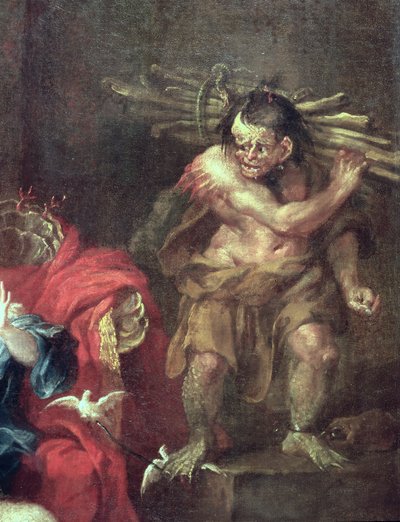 La tempestad (detalle) de William Hogarth