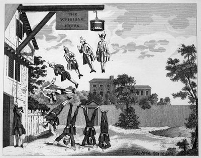 La casa de pesaje de William Hogarth