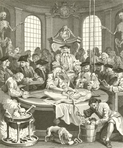 Las cuatro etapas de la crueldad de William Hogarth