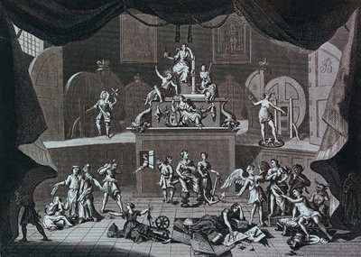 La lotería de William Hogarth