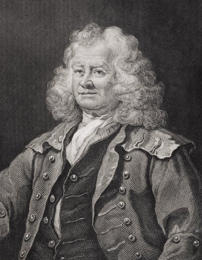 Thomas Coram, grabado por J.W. Cook de William Hogarth