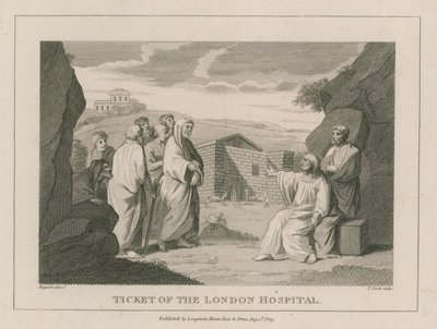 Boleto del Hospital de Londres de William Hogarth