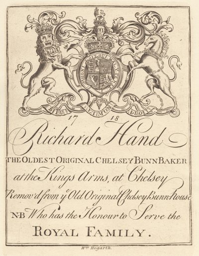 Trade Sheet for: Richard Hand, el panadero original más antiguo de Chelsey Bunn en el King
