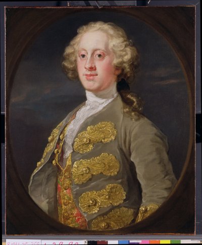 William Cavendish, Marqués de Hartington, luego 4º Duque de Devonshire (1720-64) 1741 de William Hogarth