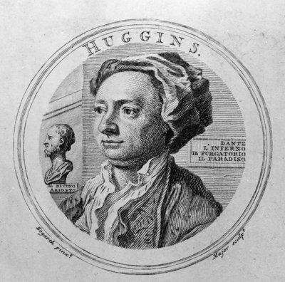 William Huggins, grabado por Thomas Major, 1761 de William Hogarth