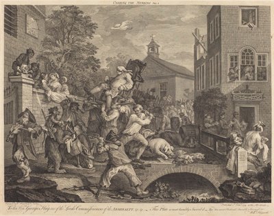 Silla de los Miembros de William Hogarth and Francois Antoine Aveline