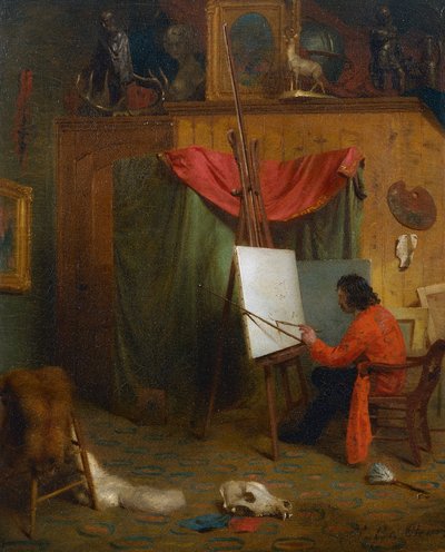 Autorretrato en el Estudio de William Holbrook Beard