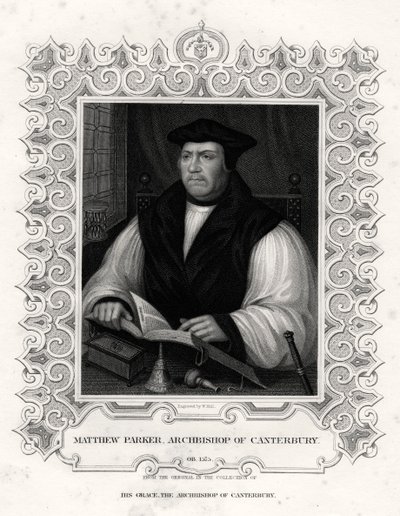 Matthew Parker, arzobispo de Canterbury de William Holl