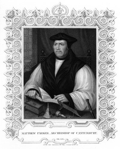 Matthew Parker, prelado inglés, siglo XIX de William Holl