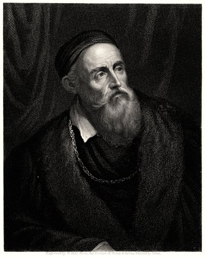 Tiziano, siglo XIX de William Holl