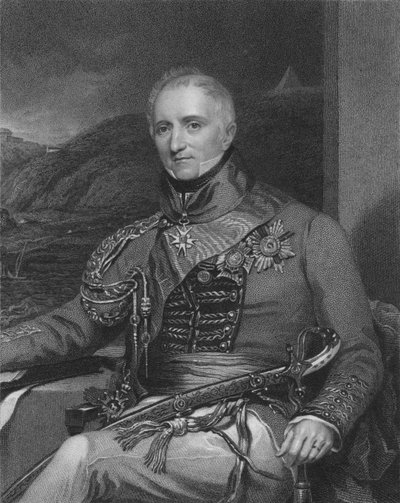 Teniente General Sir Rufane Shawe Donkin, K.C.B. & G.C.H., 1841. Creadores: William Holl, William Holl I de William Holl I