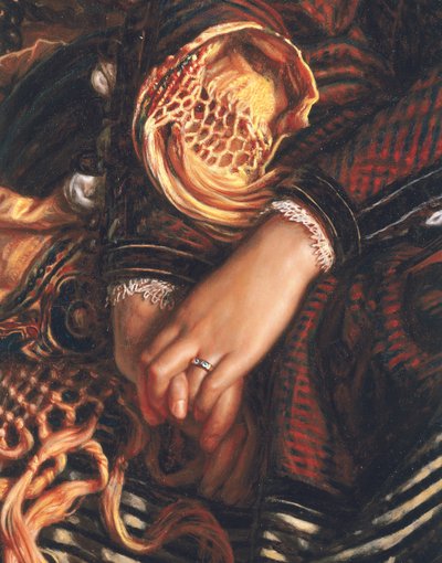 (detalle) de Il Dolce far Niente, 1866 de William Holman Hunt