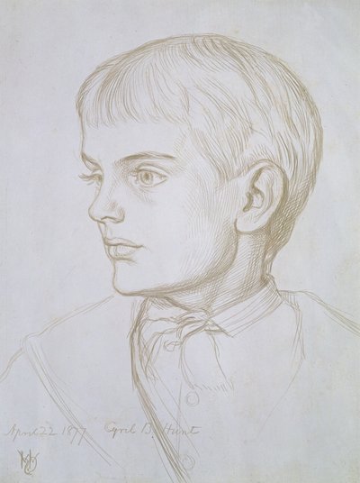 Mi hijo Cyril, 1877 de William Holman Hunt