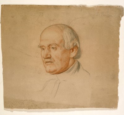 Retrato del Dr. Bloxham, c. 1860-1870s de William Holman Hunt