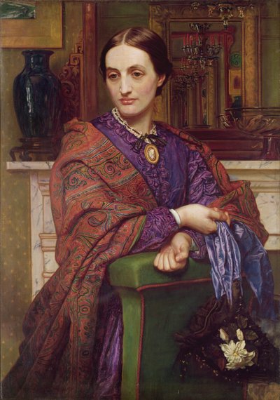 Retrato de Fanny Holman Hunt de William Holman Hunt