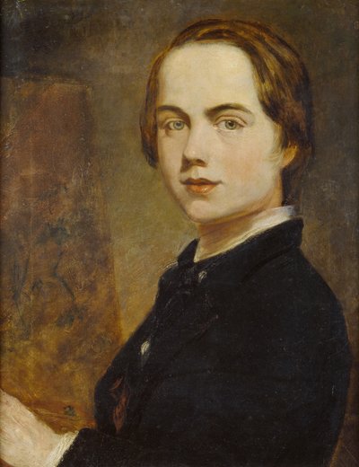 Autorretrato a los 14 años, 1841 de William Holman Hunt