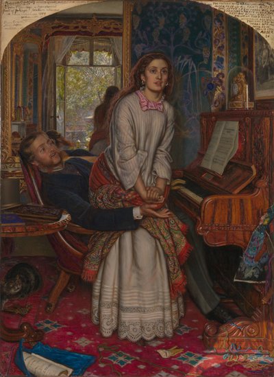 La conciencia despertando de William Holman Hunt