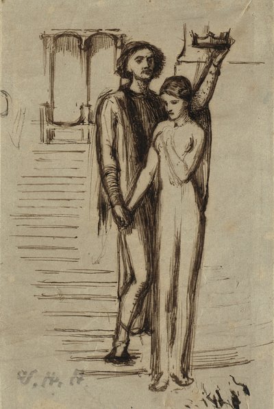 "La mendiga" de William Holman Hunt