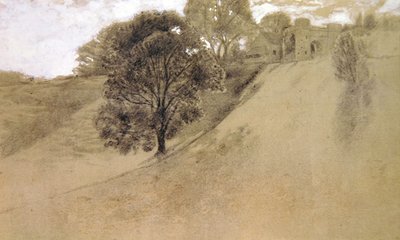 La puerta de la ciudad, Winchelsea de William Holman Hunt