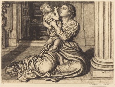 La despedida del padre de William Holman Hunt