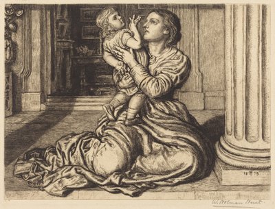 La despedida del padre de William Holman Hunt
