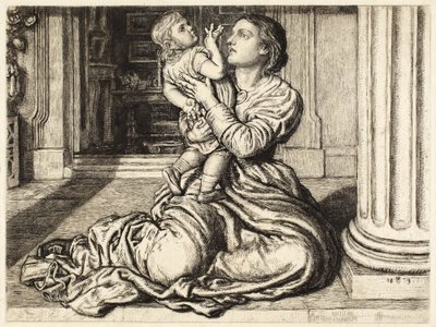 La despedida del padre de William Holman Hunt