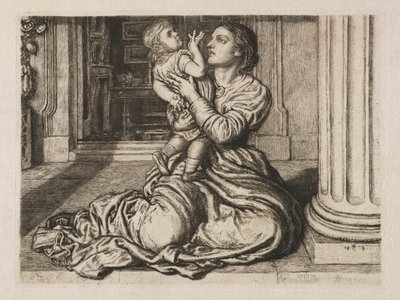 La despedida del padre de William Holman Hunt