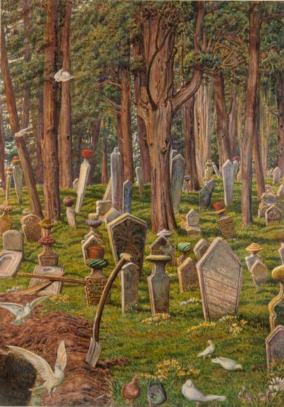 La Ciudad Durmiente: el Cementerio de Pera, Constantinopla, 1856-1888 de William Holman Hunt