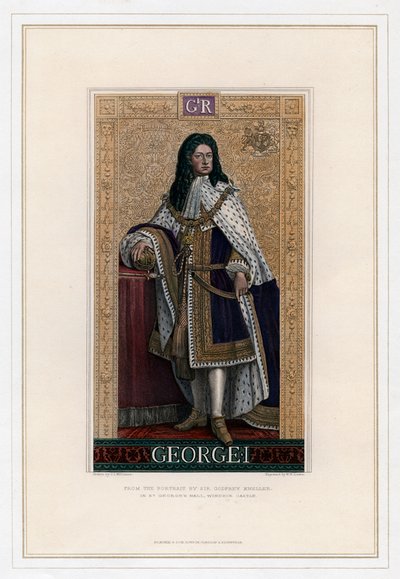 Jorge I, Rey de Gran Bretaña de William Home Lizars