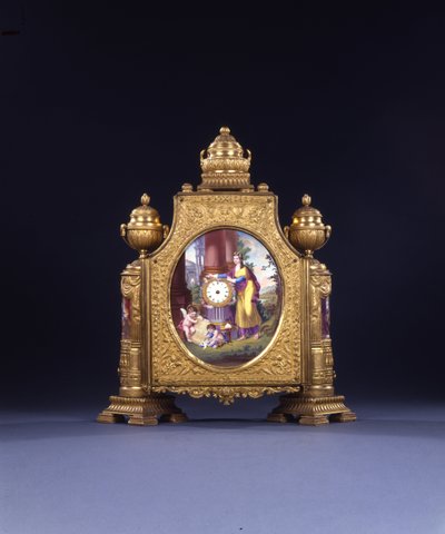 Reloj de repisa de Jorge III de William Hopkins Craft