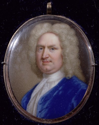 Miniatura de George Frederick Handel (1685-1759) de William Hopkins Craft