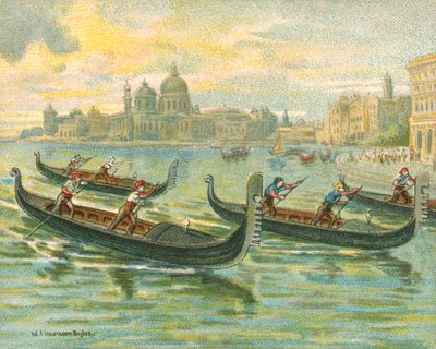 Carreras Históricas y Modernas, Carreras de Góndolas de William Hounsom Byles