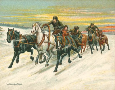Carreras Históricas y Modernas, Carreras de Trineos Rusos de William Hounsom Byles